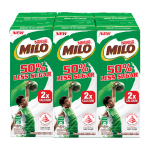MILO® ACT-GO Less Sugar UHT 6 x 200ml
