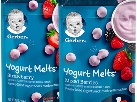 Gerber Snacks Yogurt Melts