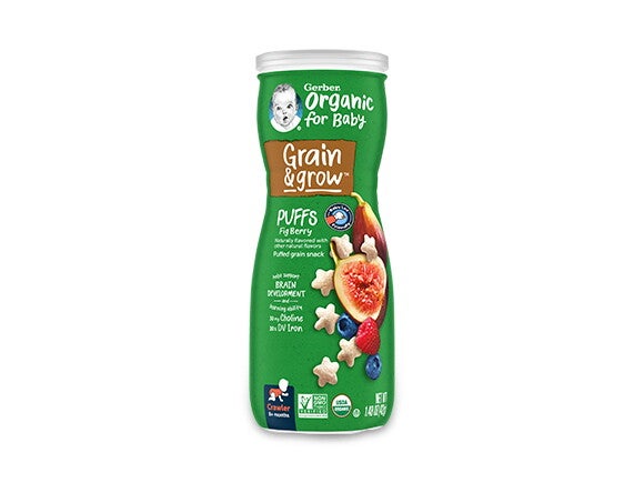 Gerber Organic Puffs Fig Berry Gerber Organic Puffs Fig Berry