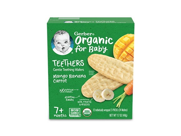 Gerber Organic Teethers Mango Banana Carrot