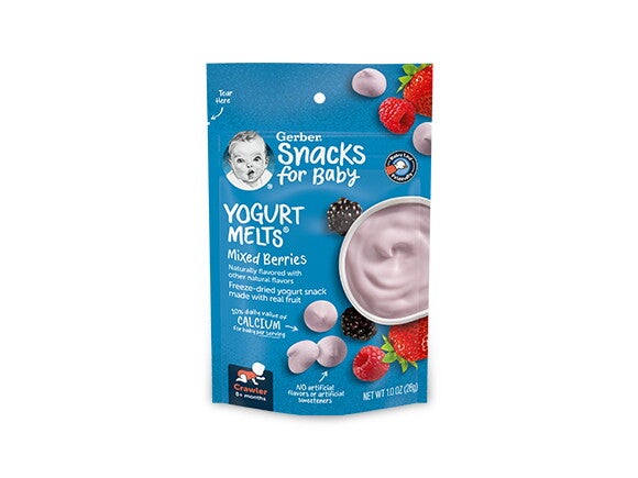 Gerber Yogurt Melts Mixed Berries Gerber Yogurt Melts Mixed Berries