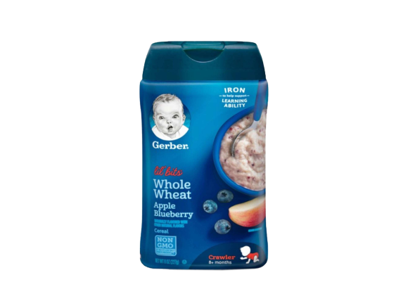 Gerber lil' bits Whole Wheat Apple Blueberry