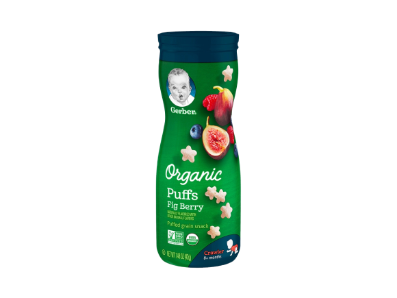 GERBER Organic Puffs - Fig Berry