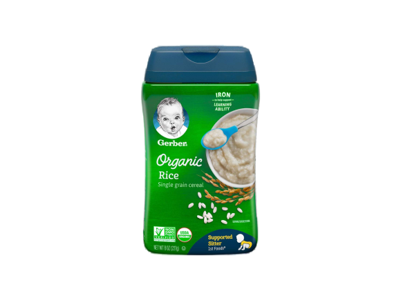 GERBER Organic Cereal - Rice
