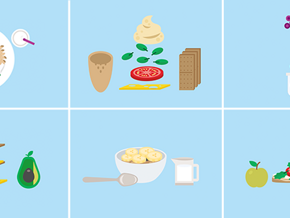 Pregnancy Snacks Selector Infographic