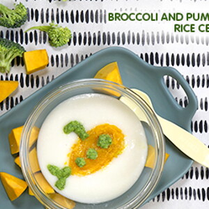 Broccoli and Pumpkin Rice Cereal Broccoli and Pumpkin Rice Cereal
