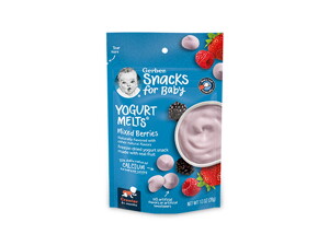 Gerber Yogurt Melts Mixed Berries Gerber Yogurt Melts Mixed Berries
