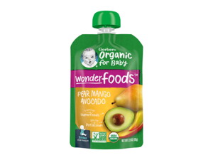 GERBER Organic Pouch Puree - Pear Mango Avocado