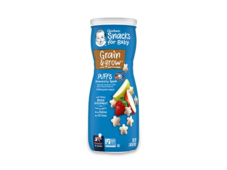 Gerber Puffs Strawberry Apple Gerber Puffs Strawberry Apple