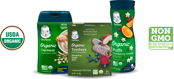 Gerber Organic Products