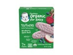 GERBER Organic Teether – Blueberry Apple Beet